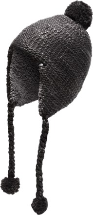 the north face fuzzy earflap beanie