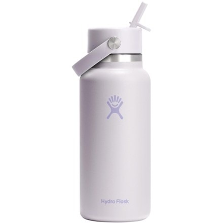 Hydro Flask Wide-Mouth Vacuum Water Bottle with Flex Straw Cap - 32 fl. oz. 1