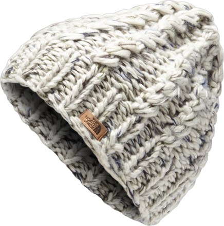 north face chunky knit beanie