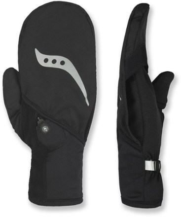 saucony ulti-mitt running gloves