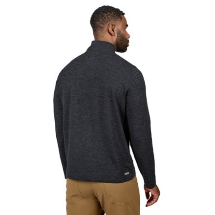 Free Country Sueded Spacedye Quarter-Zip Pullover - Men's 1