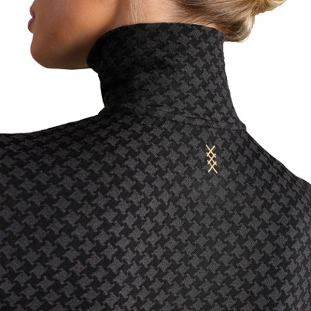 RHONE Apres Houndstooth Quarter-Zip Base Layer Top - Women's 5