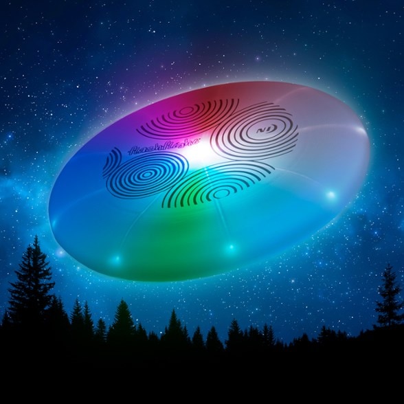 Location Image for Flashflight LED Light-Up Flying Disc