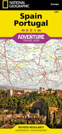National Geographic Spain and Portugal Map 0