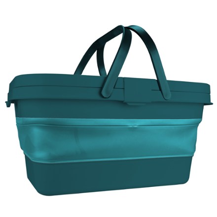Adventure Ready Flat Pack Collapsible Picnic Basket 0