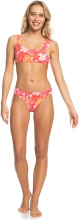 Roxy Meadow Flowers Bralette Swimsuit Top - Women's 2