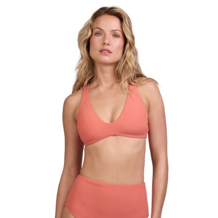 JOLYN Doris Rib Bikini Swimsuit Top - Women's Bottoms not included