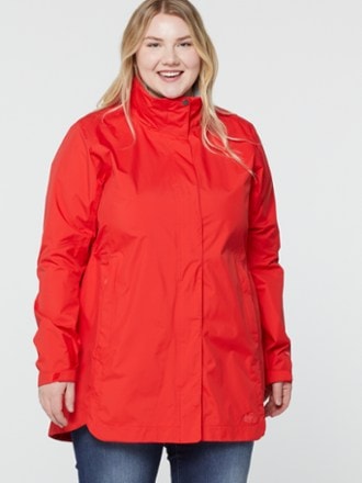 long lightweight waterproof coat