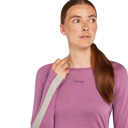 Icebreaker 125 ZoneKnit Long-Sleeve Crewe Base Layer Thermal Top - Women's 3