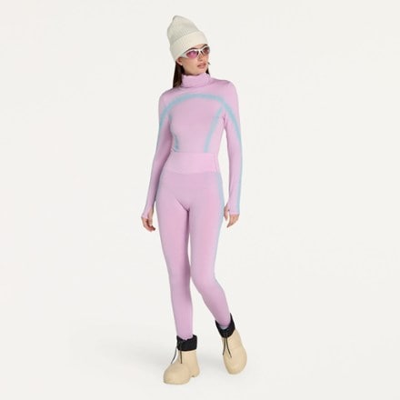 SENIQ Warmup Merino Turtleneck Base Layer Top - Women's 3