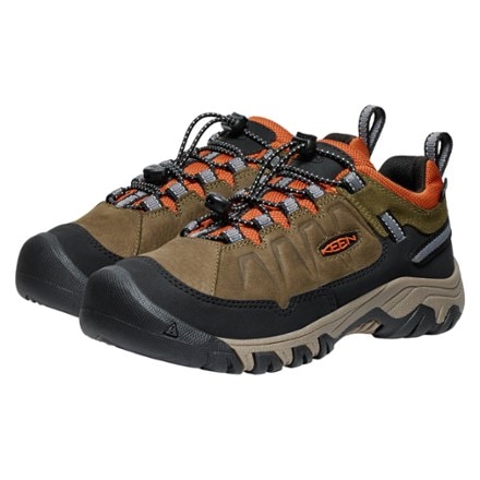 KEEN Targhee IV Low Waterproof Hiking Shoes - Big Kids' 3