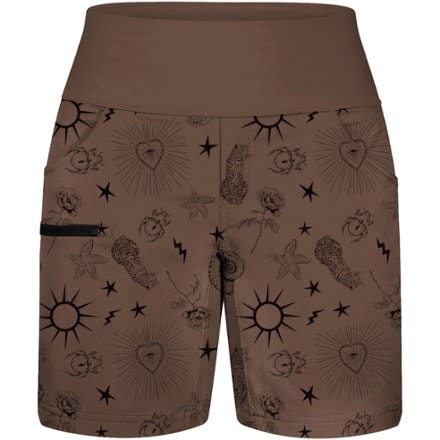 SHREDLY Limitless Stretch Waistband High-Rise Bike Shorts - Women's 0