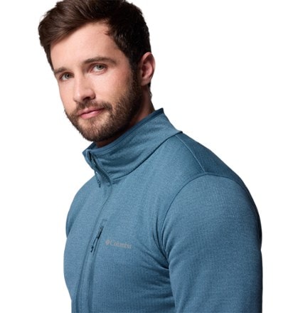 Columbia Essential Hike Grid Fleece Full-Zip Jacket - Men's 4