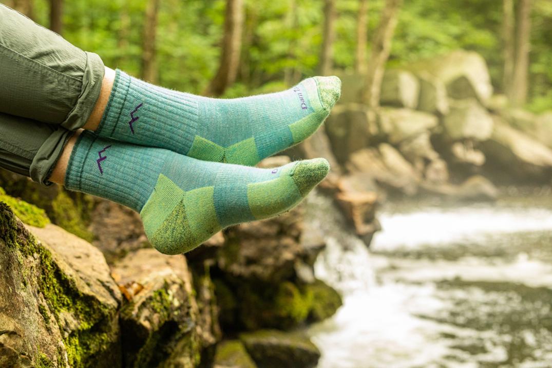 Location Image for Stripes Micro Crew Socks - Women's