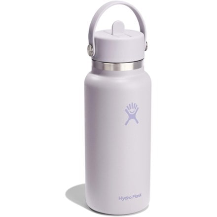 Hydro Flask Wide-Mouth Vacuum Water Bottle with Flex Straw Cap - 32 fl. oz. 0