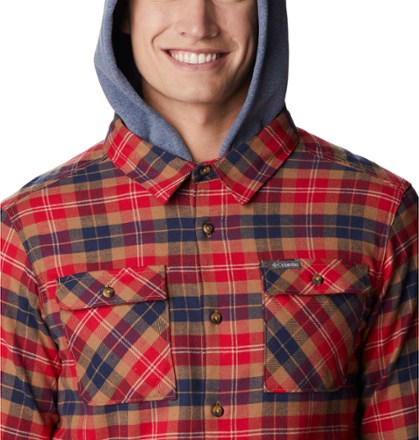 Columbia Flare Gun Flannel Hoodie - Men's 5