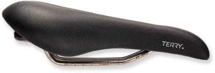 Terry Butterfly Ti Gel + Saddle - Women's Side View (Black)