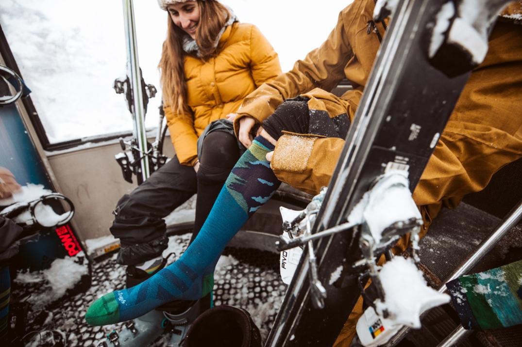 Location Image for Solstice Over-the-Calf Ski Socks - Men's