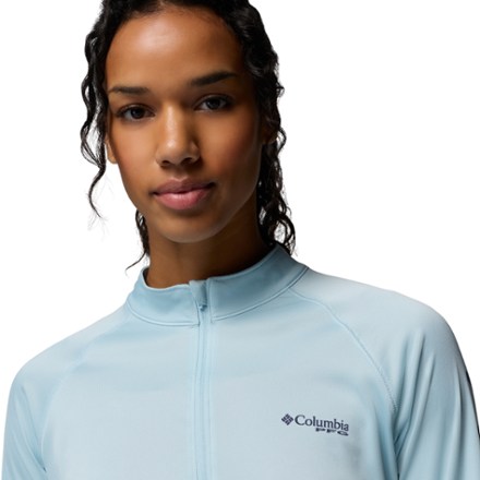 Columbia PFG Tidal Tee Quarter-Zip Shirt - Women's 4