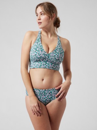 Athleta Plunge Bikini Swimsuit Top D-DD - Women's 2