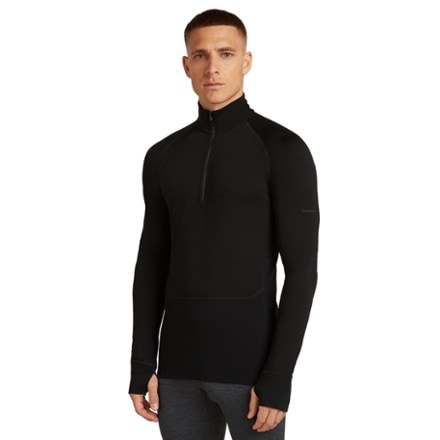 Icebreaker Merino 200 ZoneKnit Long-Sleeve Half-Zip Base Layer Top - Men's 0