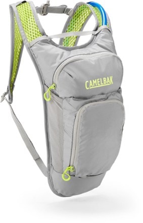 CamelBak Mini M.U.L.E. 50 oz Hydration Pack (Metal Grey/Green)