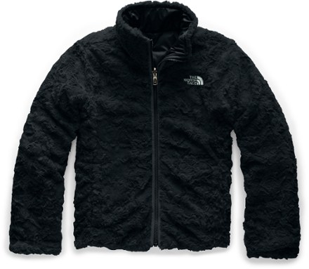 The North Face Reversible Mossbud Swirl Fleece Jacket - Girls