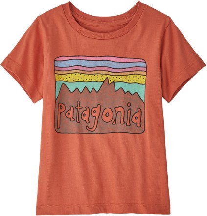 Patagonia Regenerative Organic Certified Cotton Fitz Roy T-Shirt - Toddlers' 0