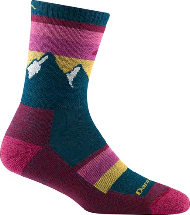 Darn Tough Sunset Ledge Micro Crew Lightweight Hiking Socks - Women's 1