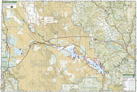 National Geographic Elevenmile Canyon South Park Topographic Map 1