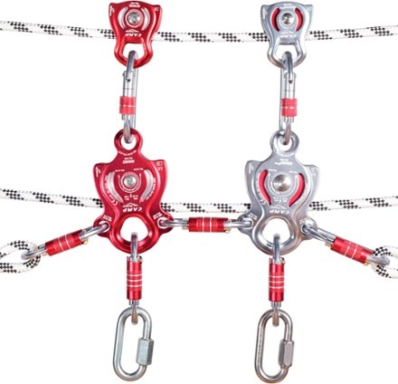 C.A.M.P. Naiad Pro Large Mobile Pulley In Use (Steel)