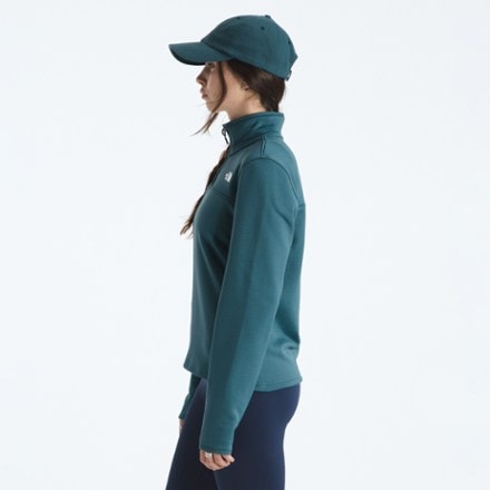 The North Face Cedar Trail Grid Fleece Quarter-Zip Jacket - Women's 4