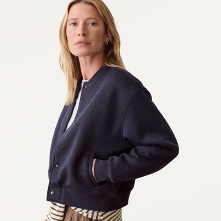 Marine Layer Corbet Quilted Bomber Jacket - Women's 3