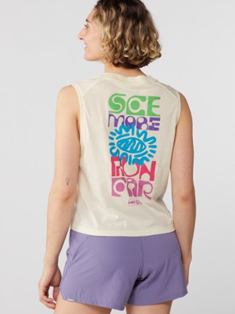 Janji Runterra Bio GFX Muscle Tank Top - Women's 2
