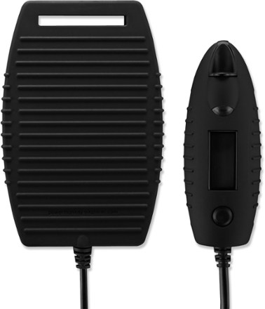 Solar Panel folded and Power Pack (Black)