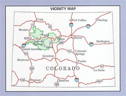 White River National Forest Map White River National Forest Map | Rei Co-Op