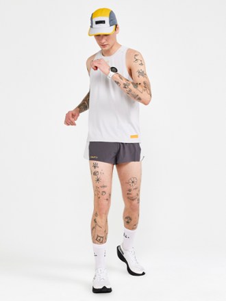 Craft PRO Hypervent Running Split Shorts - Men's 3