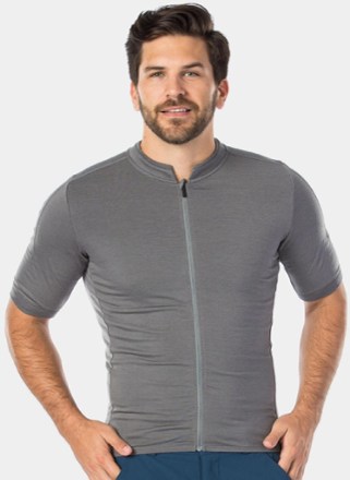 men's wool cycling jersey