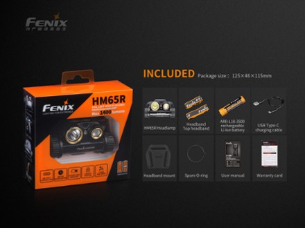 Fenix HM65R Rechargeable Headlamp 3