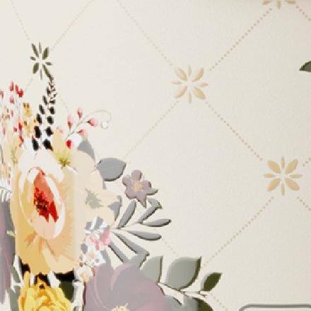 Swatch Image of color Quilted Florals