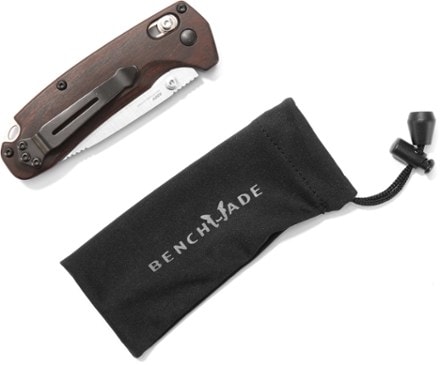 Benchmade 15031-2 North Fork Knife - Stabilized Wood 2