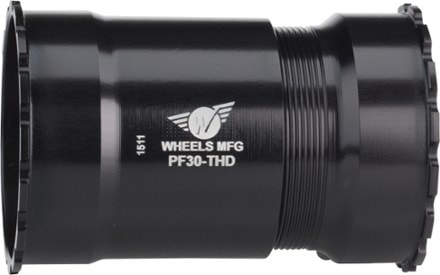 Wheels Manufacturing PF30 Thread Together Bottom Bracket with Angular Contact Bearings for 30 mm Crank Spindles 0