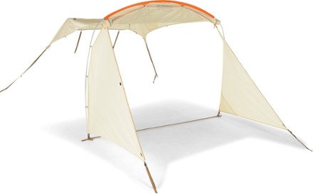 Trailgate Vehicle Shelter [Door open (Wisp Gray)]