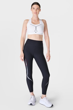 Sweaty Betty Zero Gravity 7/8 Illuminate Run Tights - Women's 8