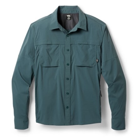 REI Co-op Sahara Long-Sleeve Solid Shirt - Men's 0