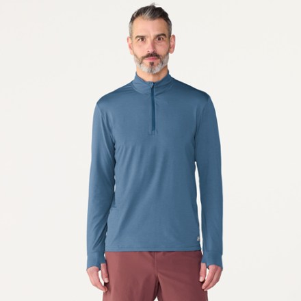 Icebreaker Maillot Manches Longues Homme - Merino 125 ZoneKnit™ Half