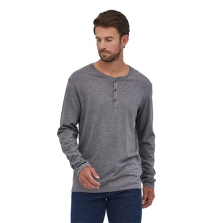 Patagonia Regenerative Organic Certified Cotton Lightweight Henley Shirt - Men's 6