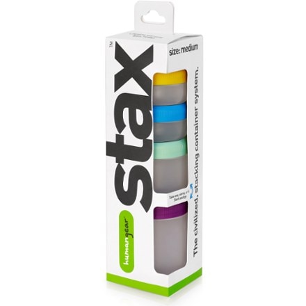 humangear Stax 4-Piece Interlocking Container Set - Medium 1