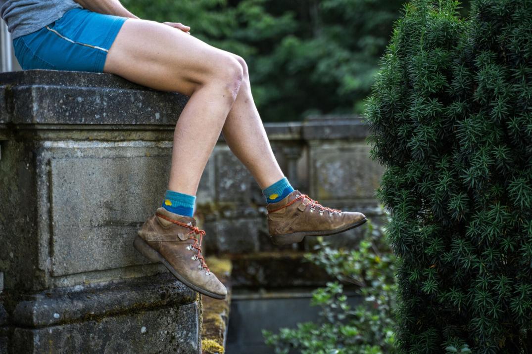 Location Image for Eve Light Weight Hiker Horizon Quarter Socks - Women's