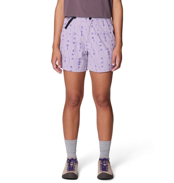 On Body Image of color Atmospheric Cascade Print